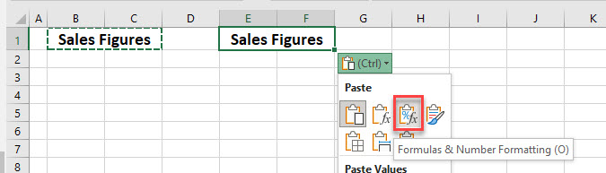 copypastemerge paste formulas numbers