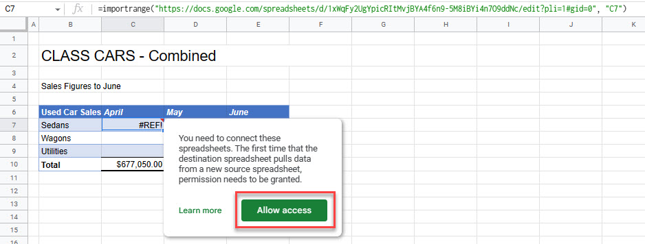 cross reference gs multi file allow access