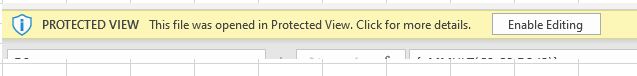 ProtectedView OpenProtected