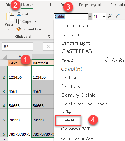 create barcodes 11 new