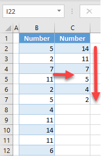 data sorted without duplicates final