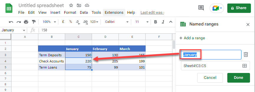 dynamic named range gs create