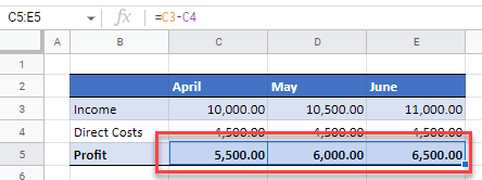formula to values gs copy