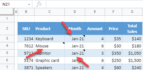 google sheets delete all notes