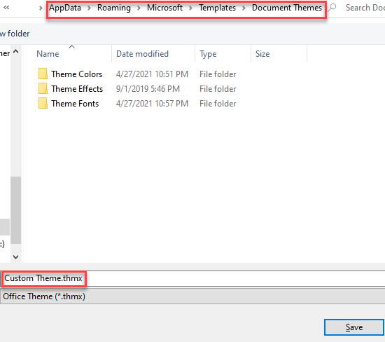 save current theme 2a
